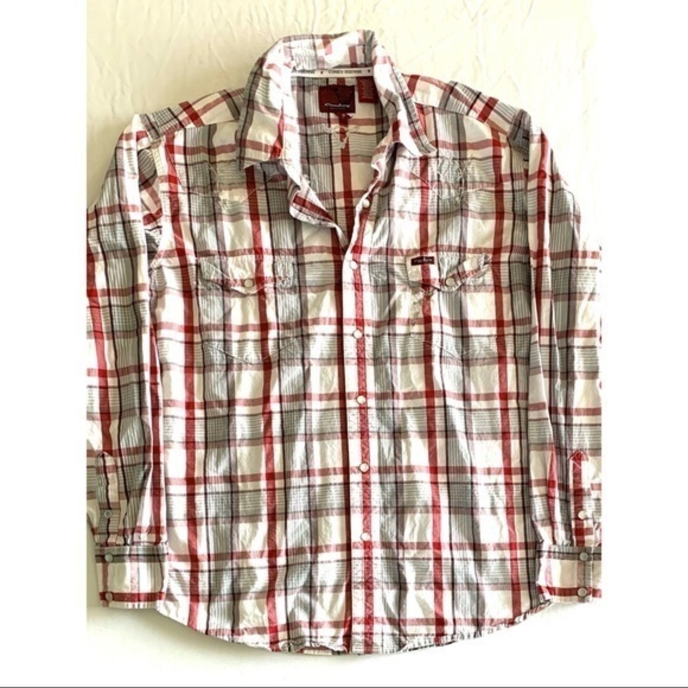 Cowboy Hardware Men’s Button Down Shirt Size XL